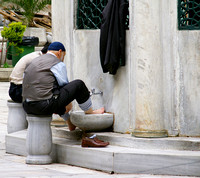 Washing of the feet